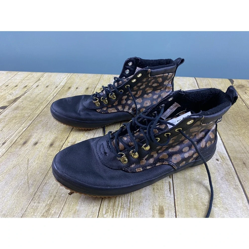 Keds Scout Boot II Water Resistant‎ Shoe Leopard Print WF64291 Womens Size 9